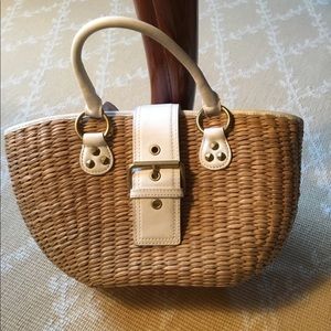 Cynthia Rowley Straw bag / dust bag.